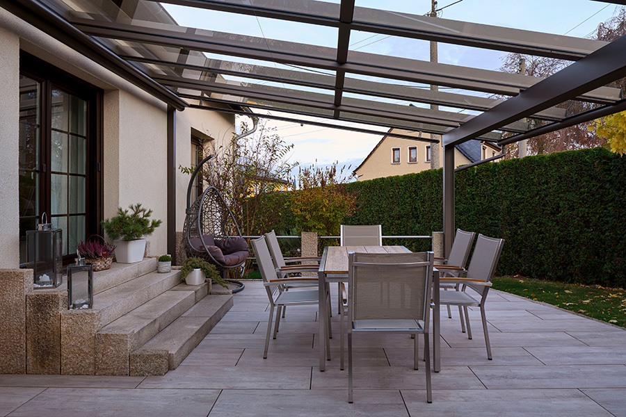 Luxamoris exklusives Terrassendach