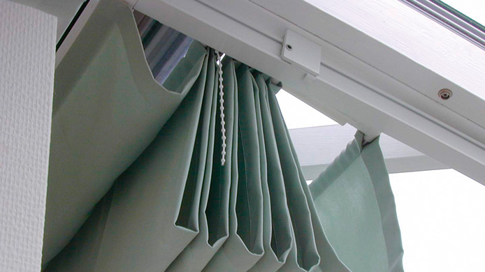 Luxamoris Beschattung Rundbogen Wintergarten